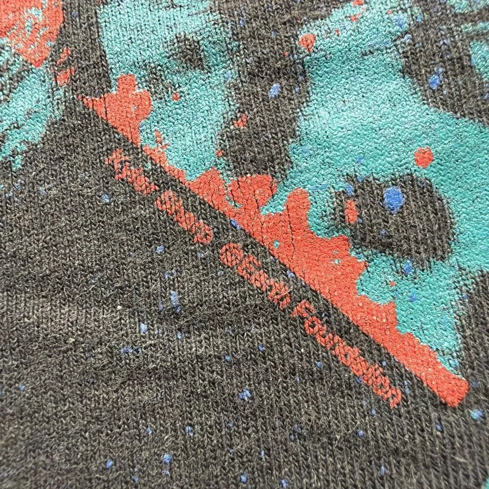 Vintage 90s Alore Black Panther Faded Black T-Shirt Kyler Sharp Boys 14–16 USA